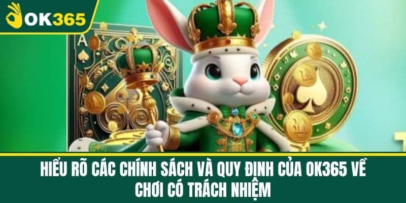 Hiểu rõ các chính sách và quy định của OK365 về chơi có trách nhiệm